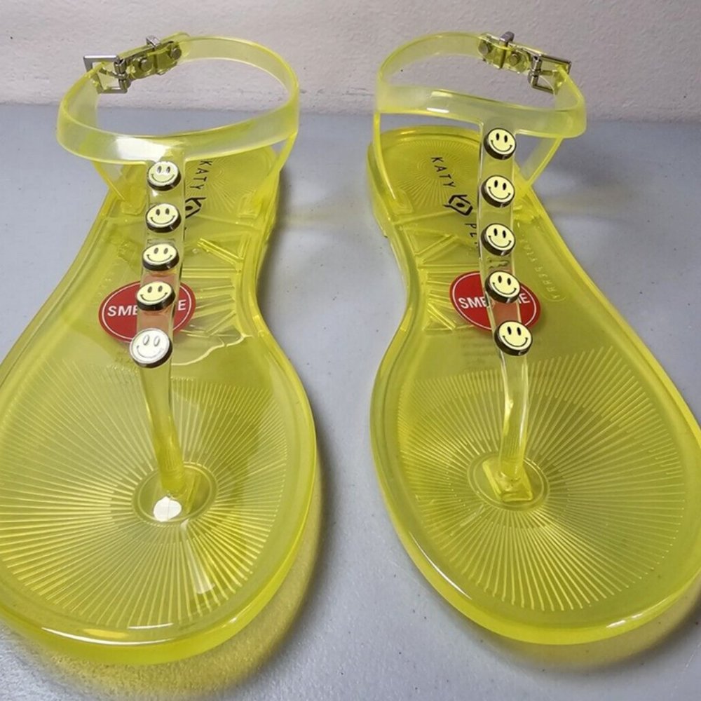 Katy Perry "The Geli" Smiley Face Sandal Size 8 NEW WITH BOX! - Picture 3 of 8